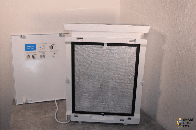 Флисовый фильтр предварительной очистки в воздухоочистителе Levoit LV-PUR131s